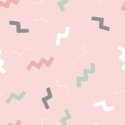 Pink Lightning Pattern Vinyl Furniture Wrap