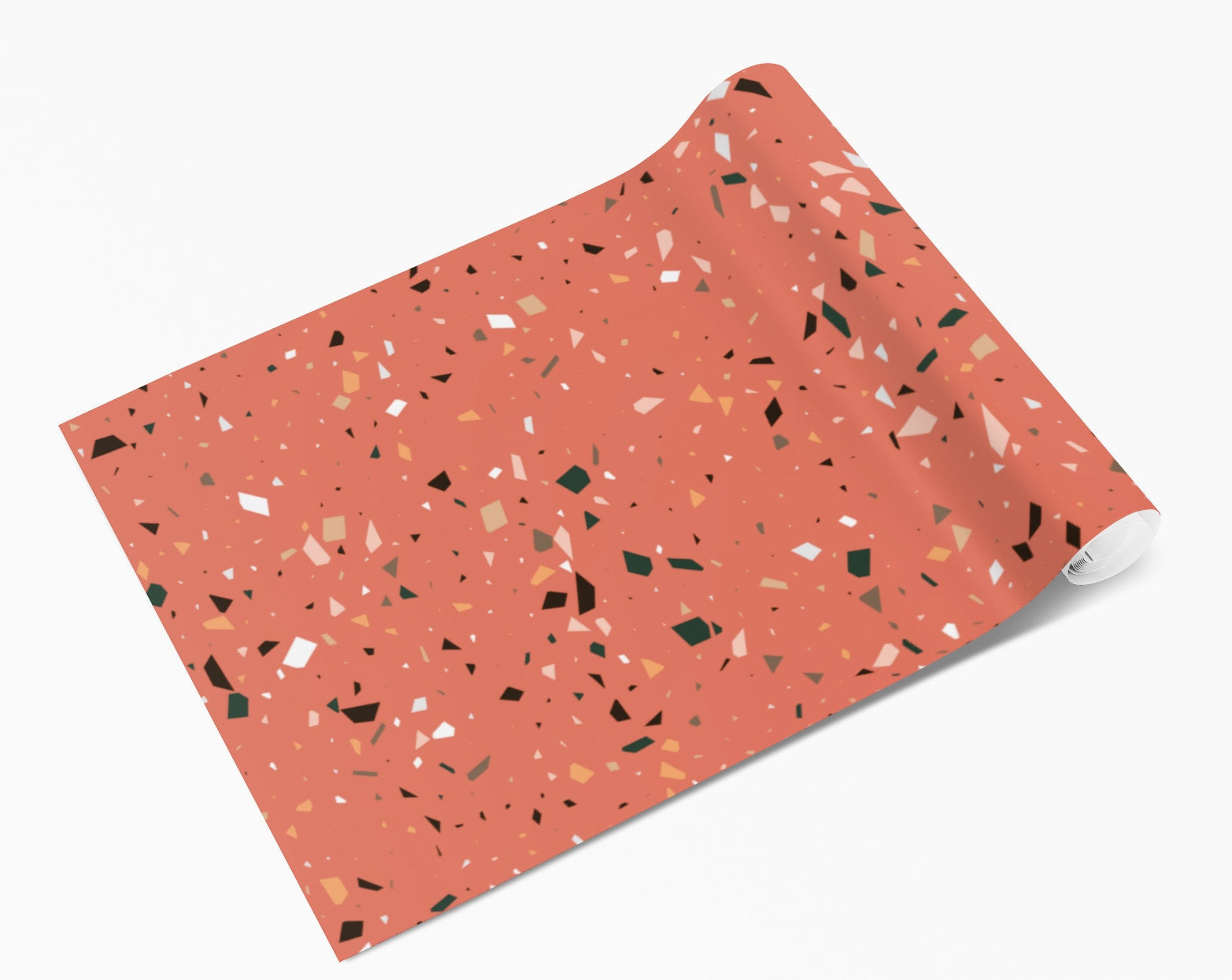 Red/Orange Terrazzo Pattern Vinyl Wrap