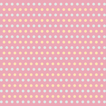 Pink Polka Dots Vinyl Furniture Wrap