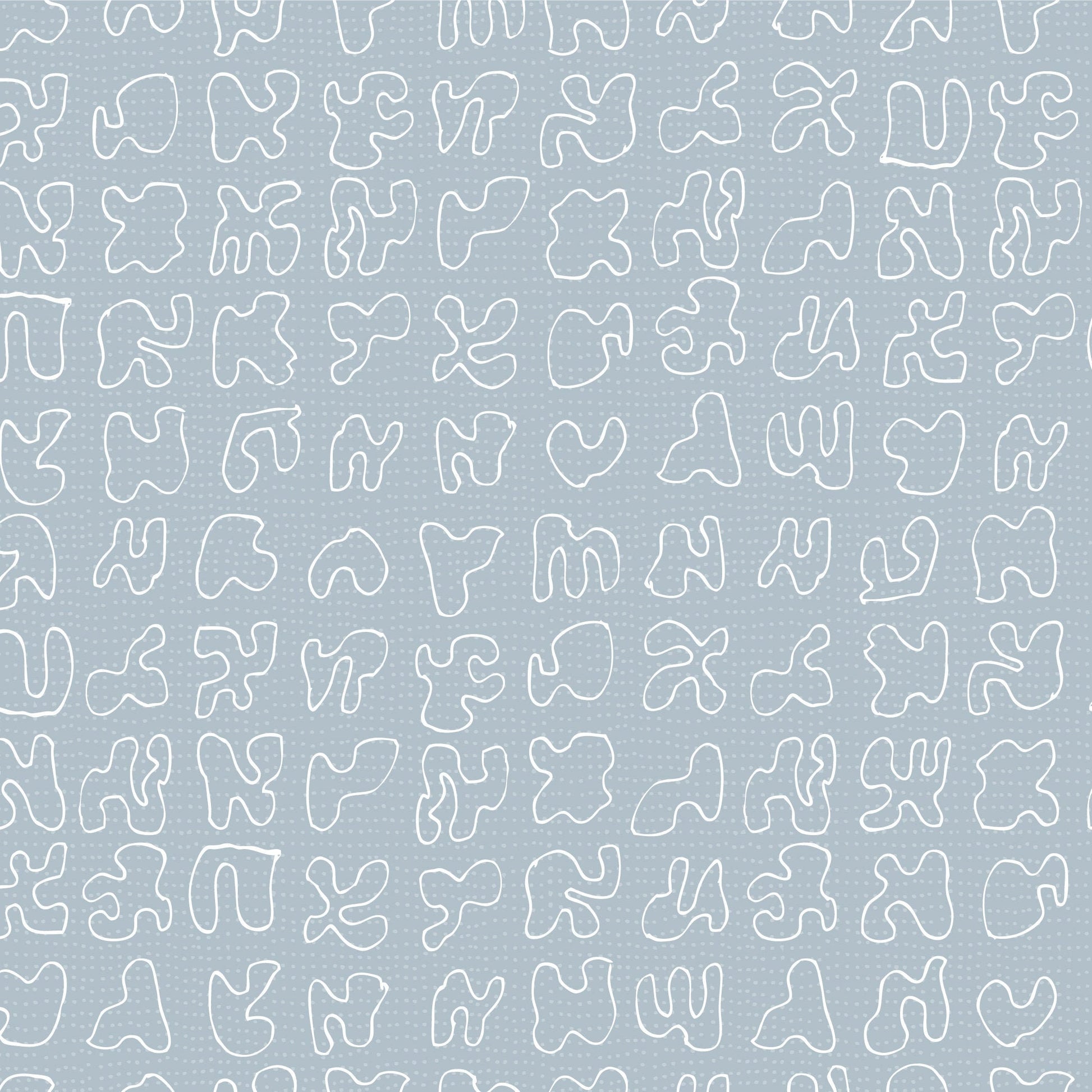 White Shapes Abstract Pattern Vinyl Sticker Wrap
