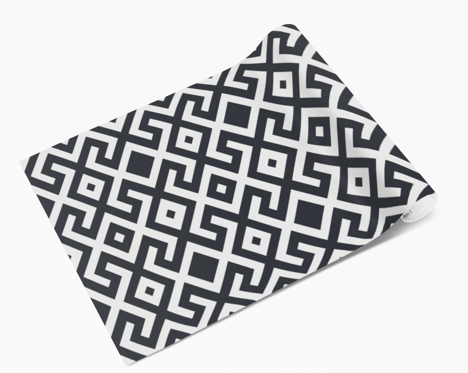 Geometric Square Pattern Tile Wrap