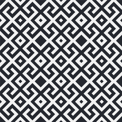 Geometric Square Pattern Tile Wrap