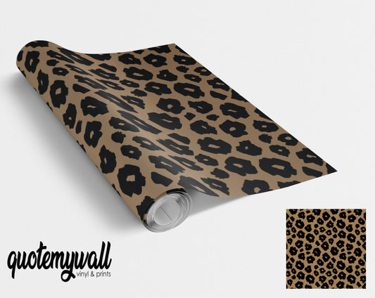 Cheetah Animal Print Spots Vinyl Furniture Wrap