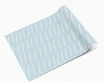 Light Blue Sprinkle Pattern Furniture Vinyl Wrap