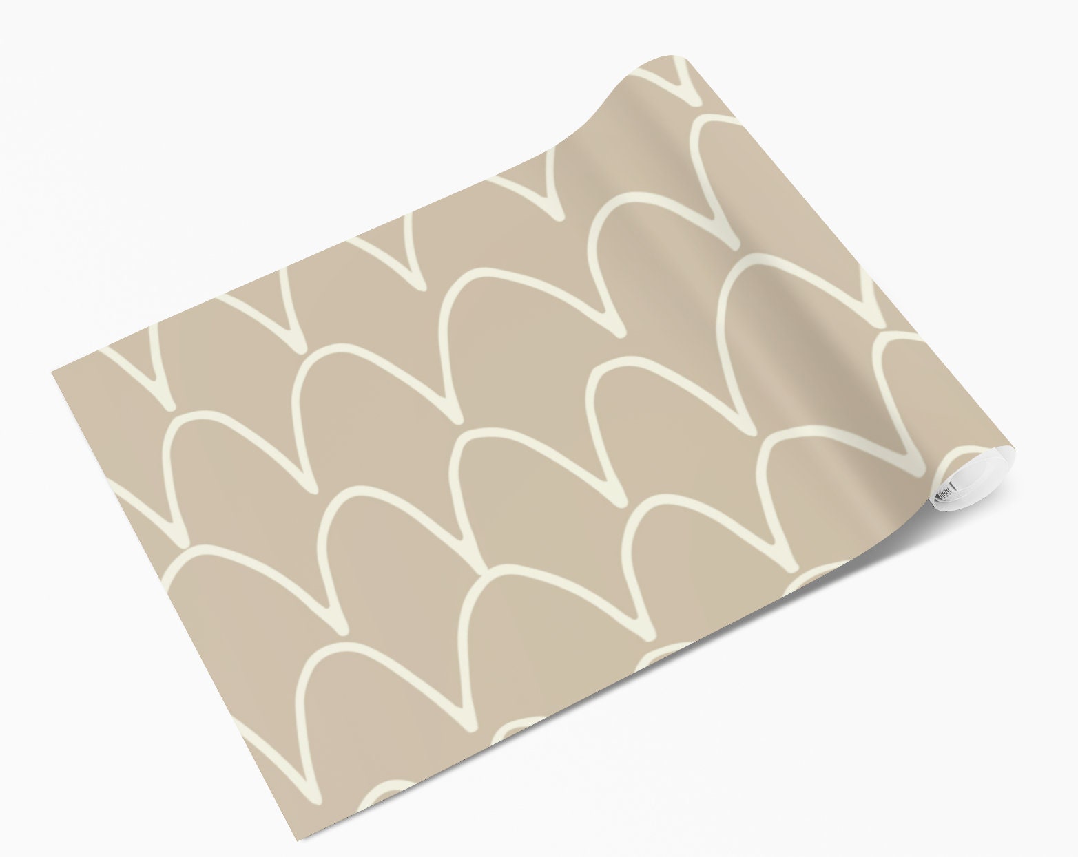 Arch Lines Beige/Light Brown Vinyl Wrap