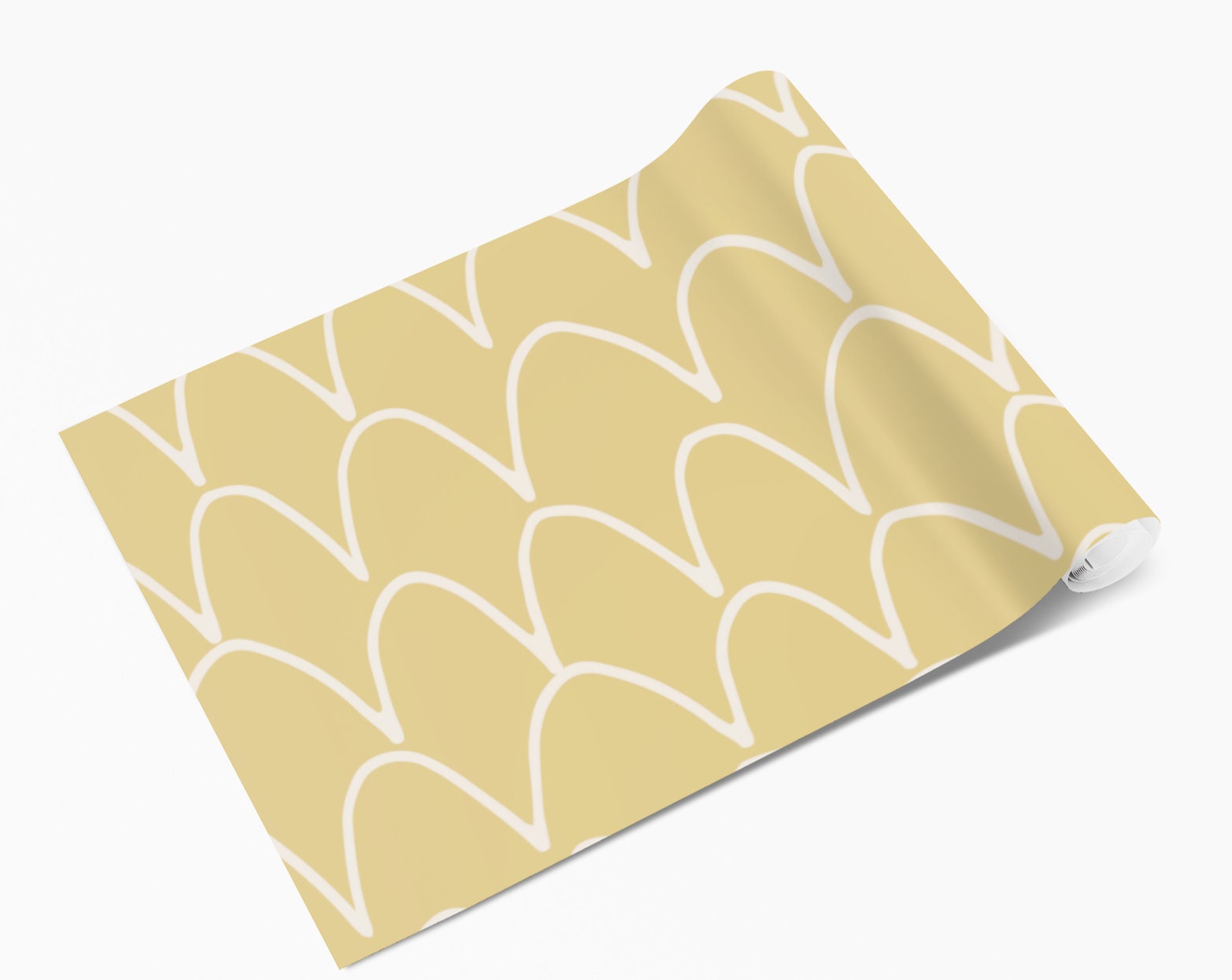 Arch Lines Yellow Vinyl Wrap