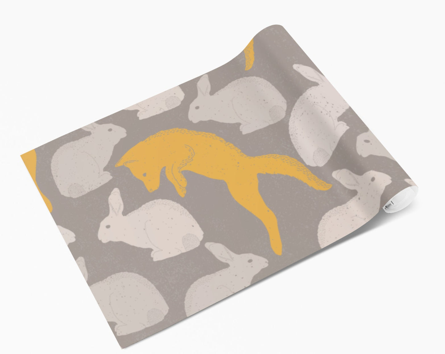 Fox & Rabbit Pattern Vinyl Sticker Wrap