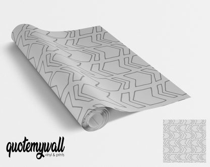 Grey Chevron Vinyl Window/Furniture Wrap