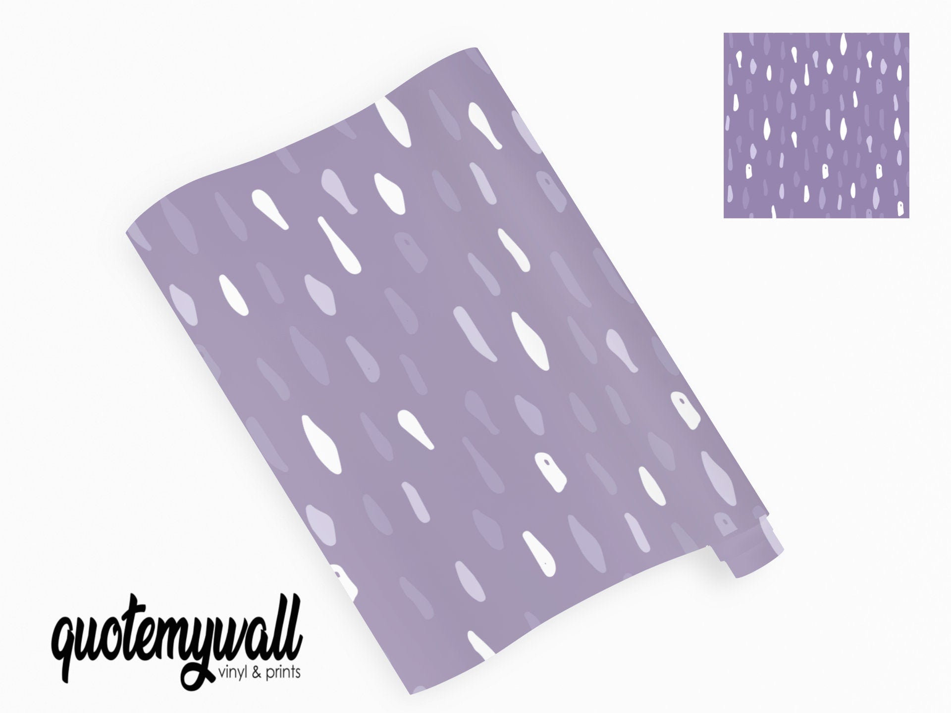 Purple Dash Pattern Vinyl Window/Furniture Wrap