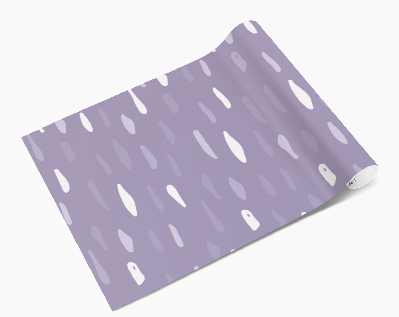 Purple Dash Pattern Vinyl Window/Furniture Wrap
