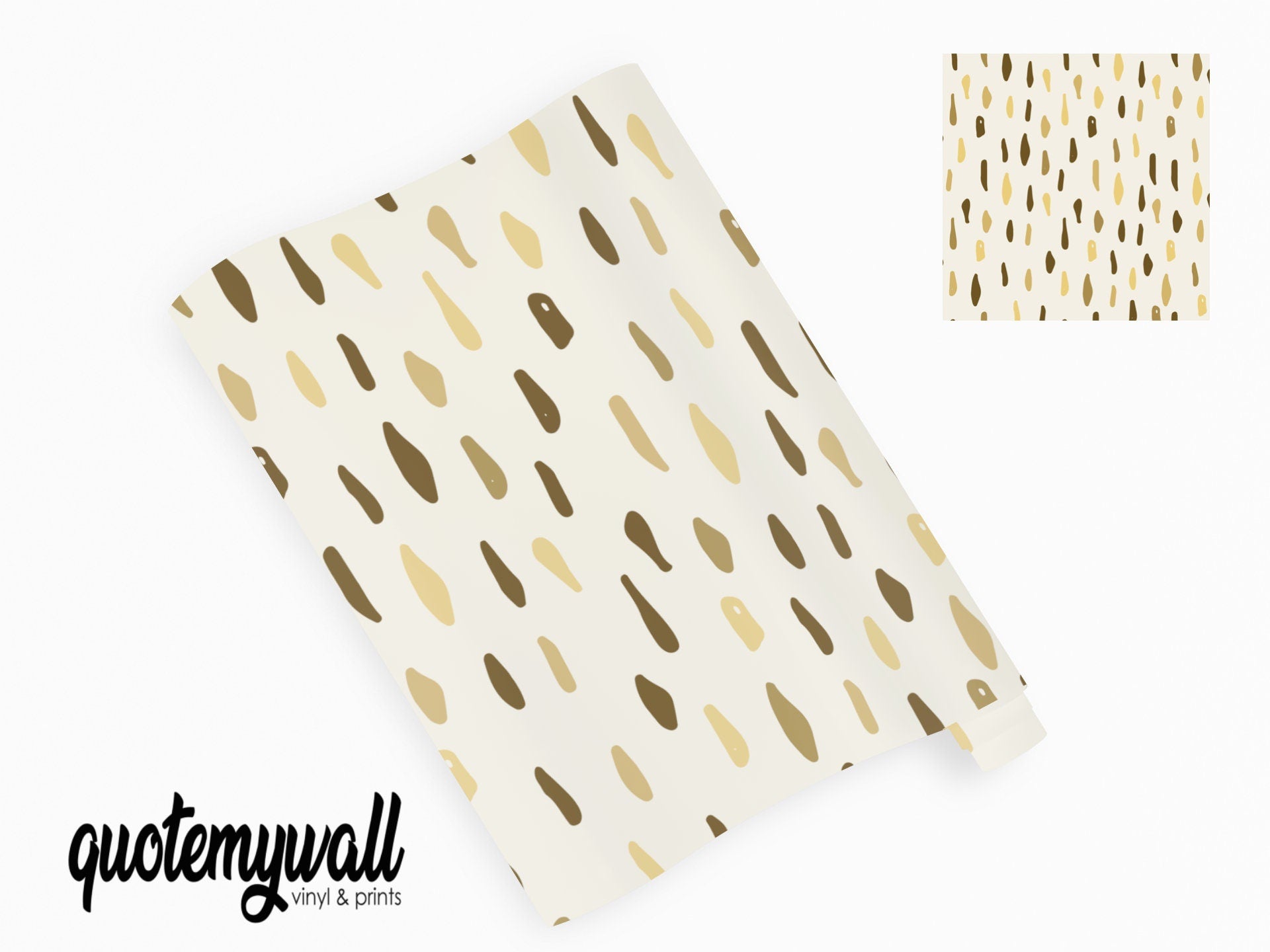 Autumn Dash Pattern Vinyl Window/Furniture Wrap