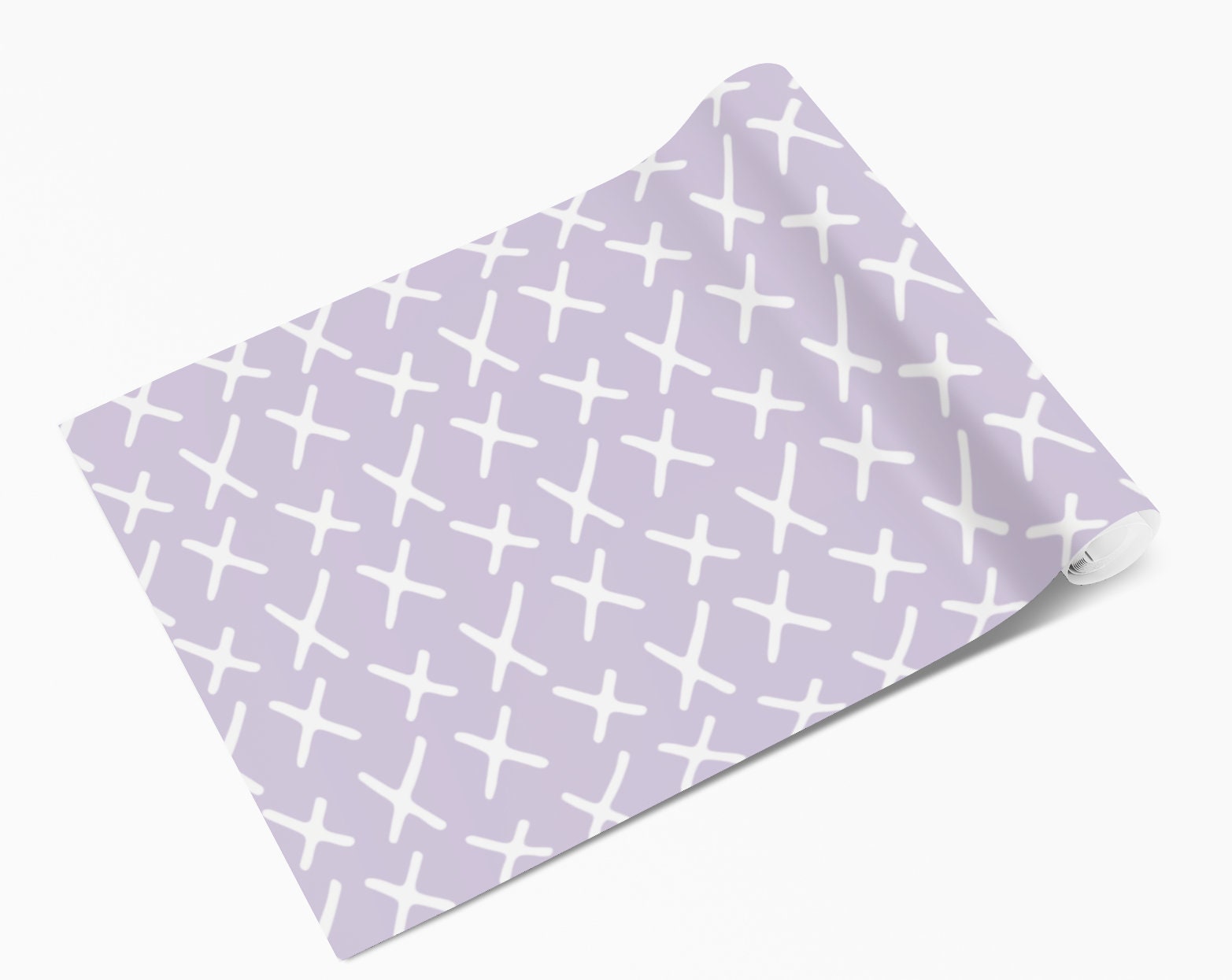 Purple Cross Pattern Vinyl Window/Furniture Wrap