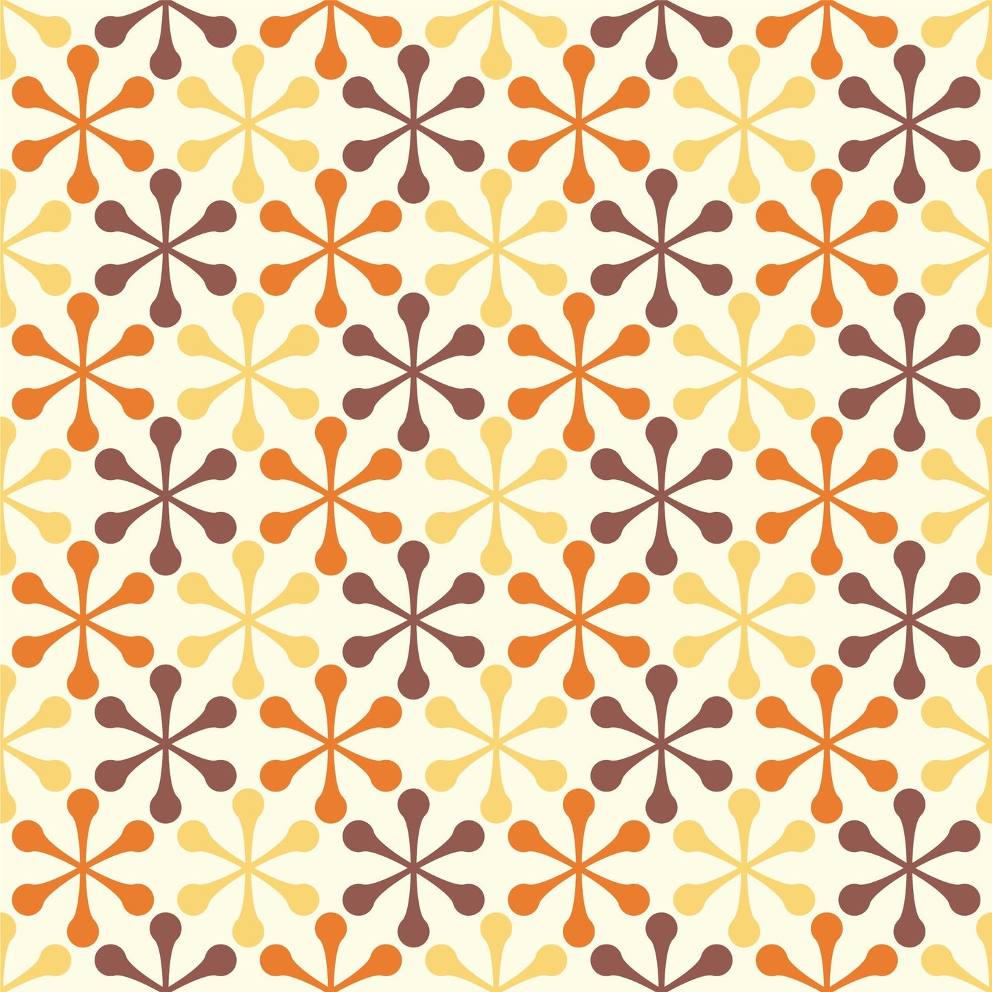 Art Deco Vintage Groovy Pattern Vinyl Furniture Wrap