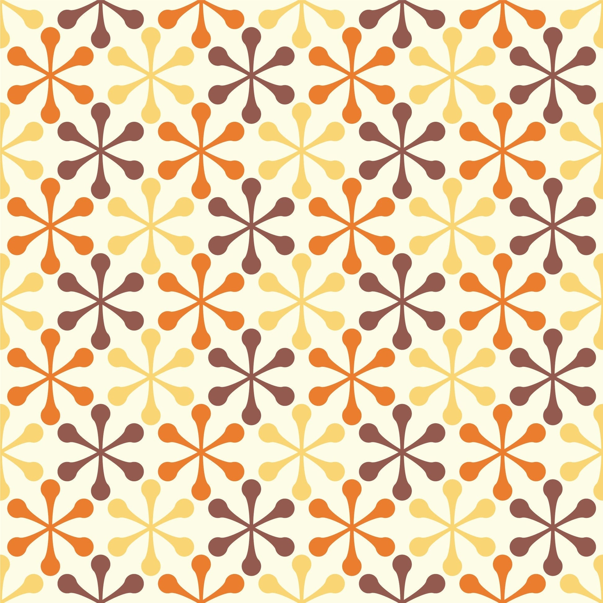 Art Deco Vintage Groovy Pattern Vinyl Furniture Wrap