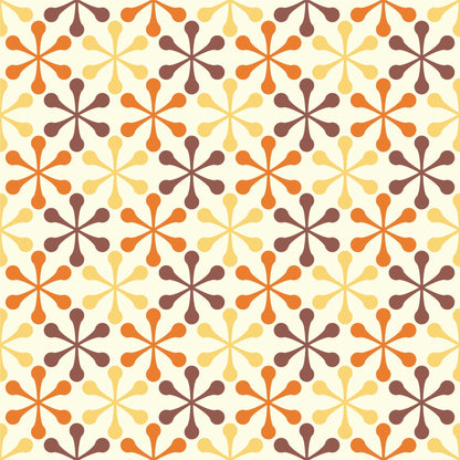 Art Deco Vintage Groovy Pattern Vinyl Furniture Wrap