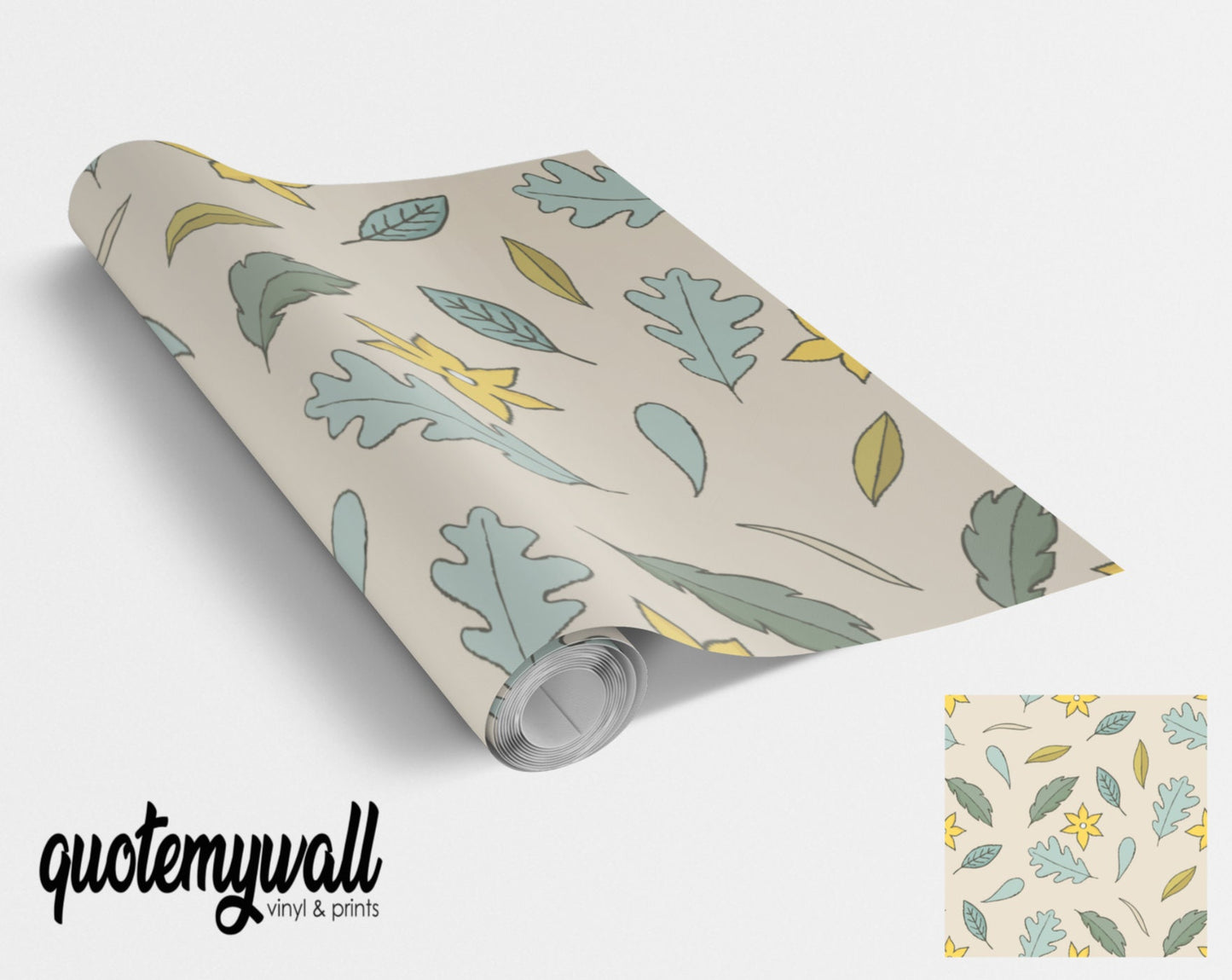 Autumn Flowers Floral Vinyl Wrap