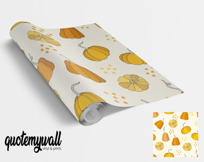 Pumpkin Pattern Vinyl Wrap