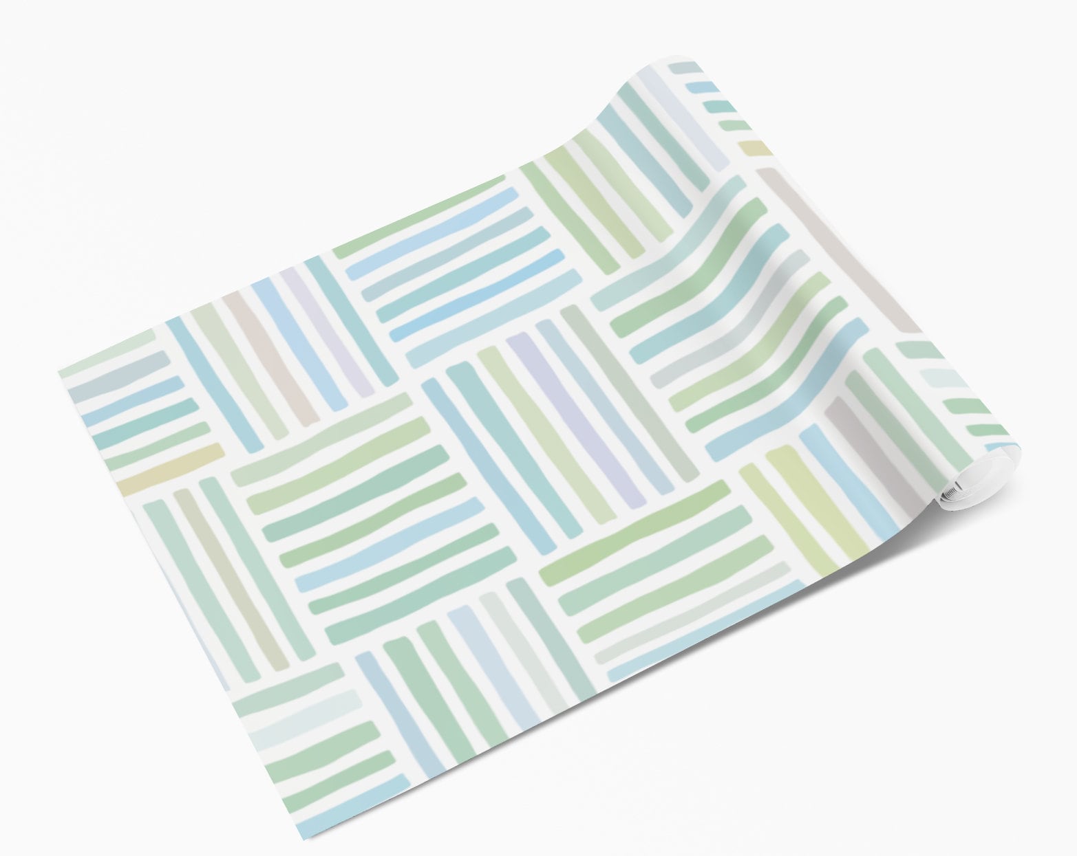 Pastel Lines Pattern Vinyl Furniture Wrap
