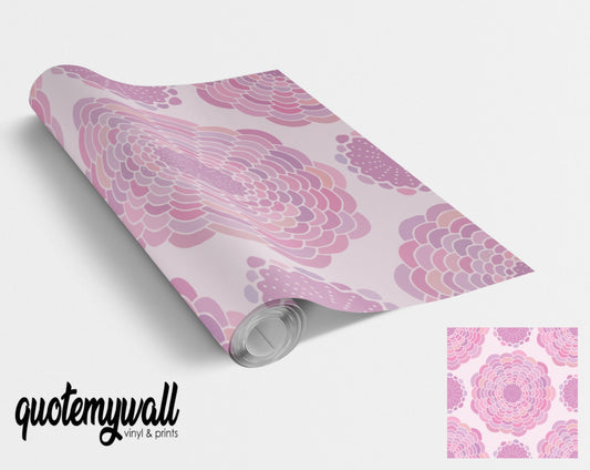 Pink Pastel Mandala Geometric Vinyl Wrap