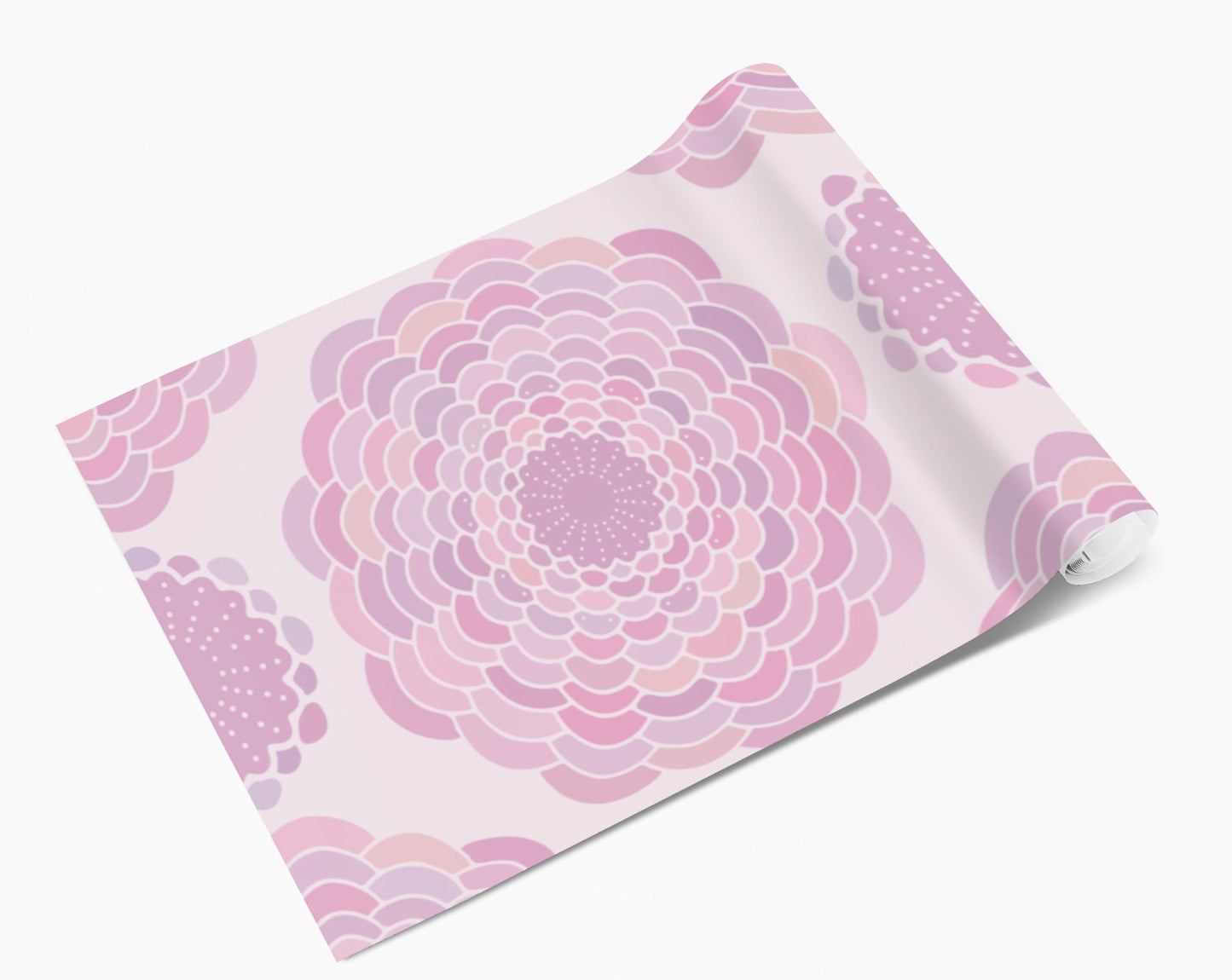 Pink Pastel Mandala Geometric Vinyl Wrap