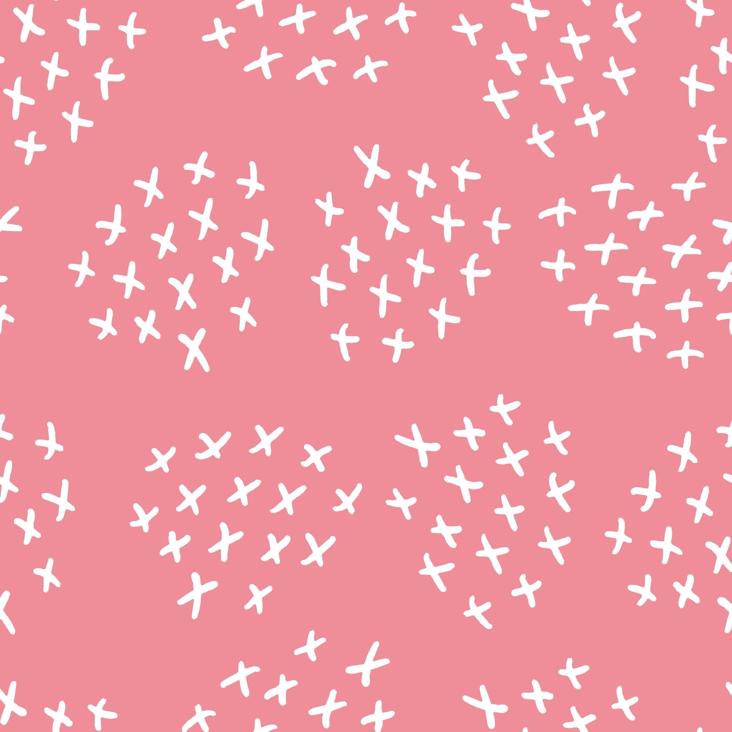 Salmon Pink Cross Pattern Vinyl Wrap