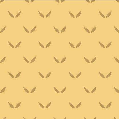 Orange Leaf Pattern Vinyl Wrap