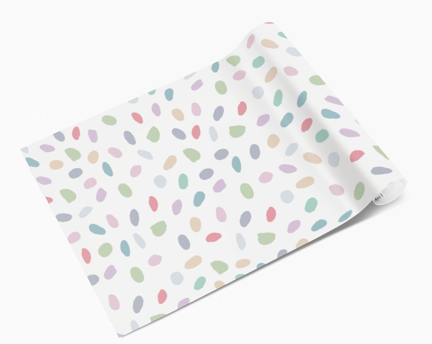 Coloured Polka Dots Pattern Vinyl Wrap