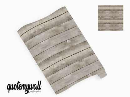 Drift Wood Pattern Vinyl Furniture Wrap