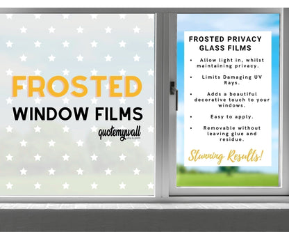 Christmas Theme Window Privacy Film Christmas Decoration, Santa Window Stickers, Reindeer Window Stickers, Xmas Window Decor