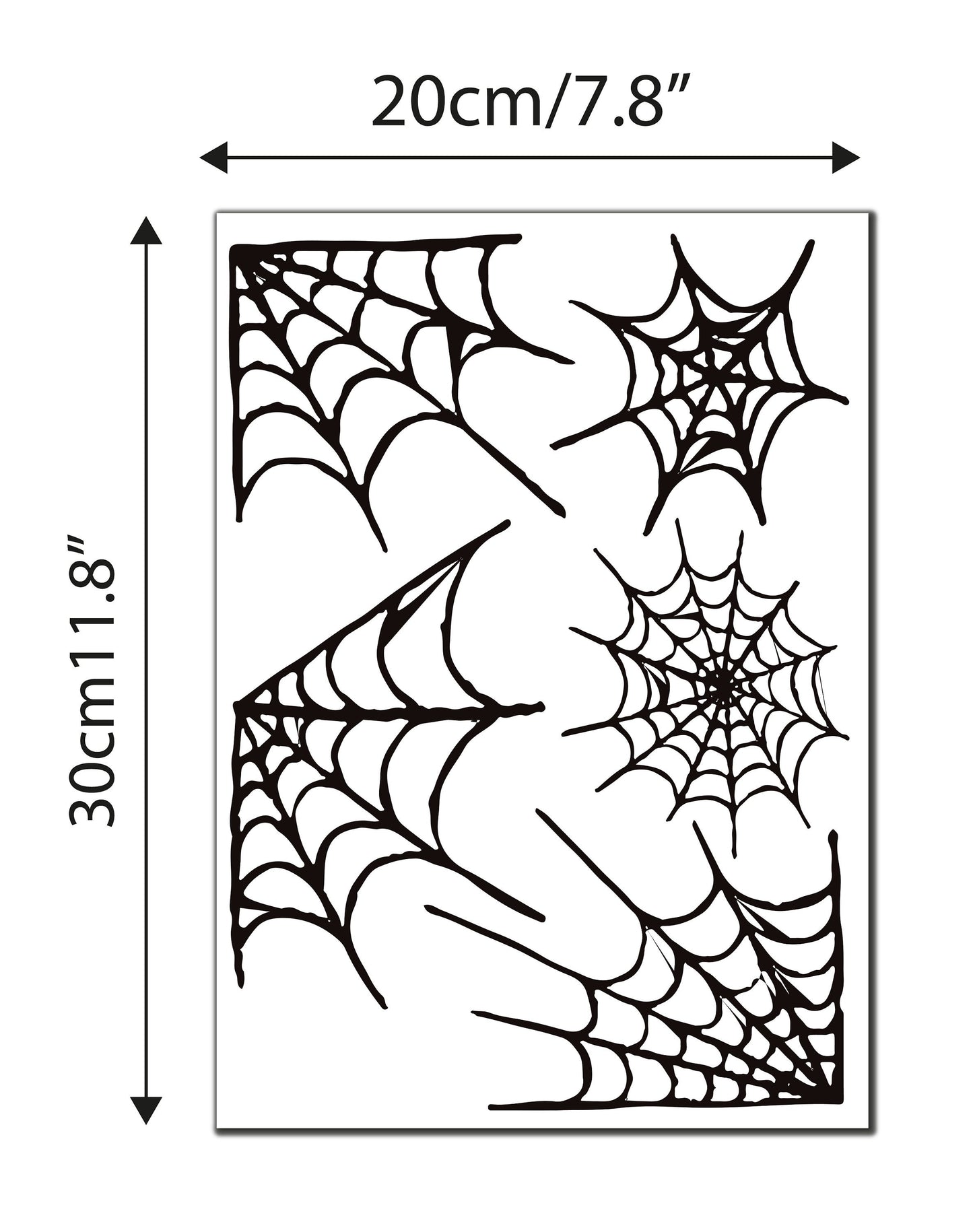 Spider Webs Halloween Window Stickers For Kids Cjhildren Home, Halloween Decorations, Spiderweb Stickers, Spider Web Decals