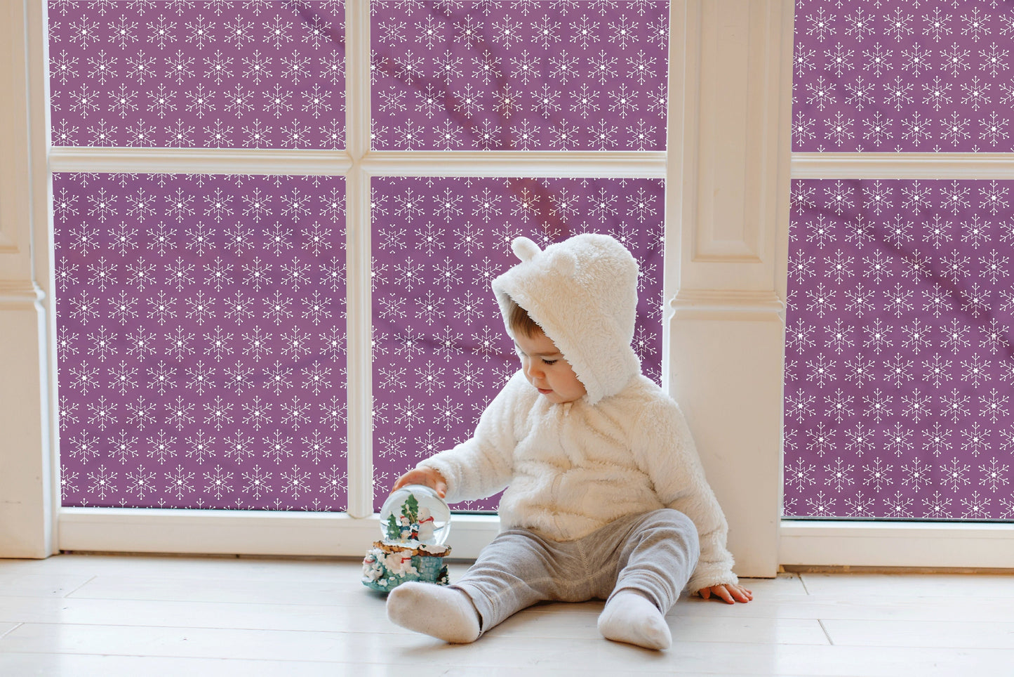 Snowflake Christmas Window Stickers, Christmas Window Film, Window Privacy Film, Xmas Decorations, Holiday Decor