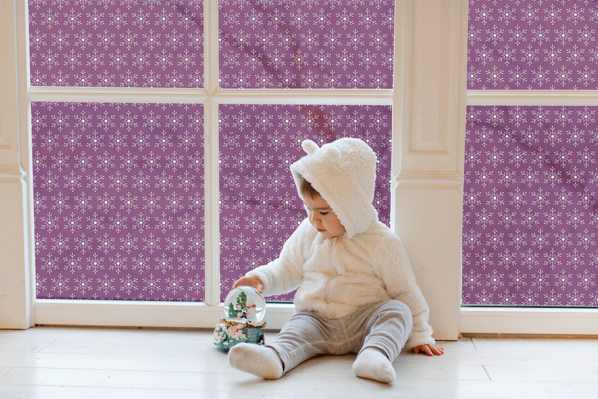 Snowflake Christmas Window Stickers, Christmas Window Film, Window Privacy Film, Xmas Decorations, Holiday Decor