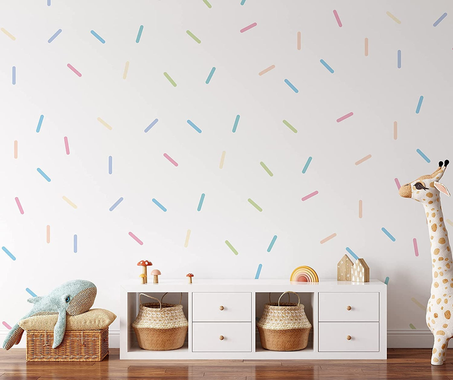 Confetti Wall Stickers, Sprinkles Wall Stickers, Wall Stickers For Children's Rooms, Wall Decals For Nursery, Nursery Wall Stickers