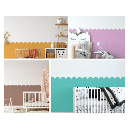 Children's Bedroom Painting Stencils For Wall Decor | Nursery Paint Stencils | Boys & Girls Template For Boarders