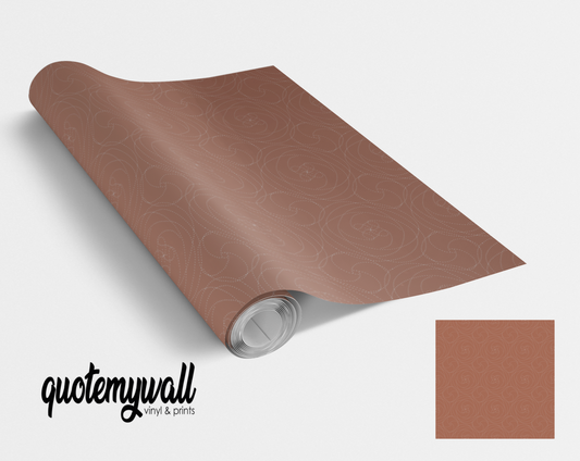 Brown Ultra Fine Swirls Self Adhesive Vinyl