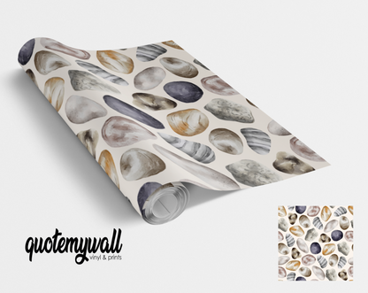 Sea Rocks Colourful Stones Self Adhesive Vinyl
