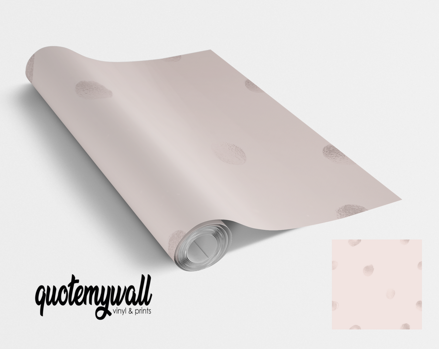 Pale Pink Smudge Marks Vinyl Furniture Wrap