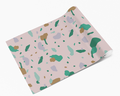 Blush Camouflage Vinyl Furniture Wrap