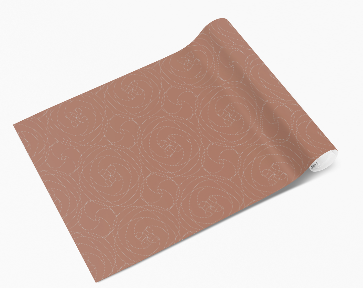 Brown Ultra Fine Swirls Self Adhesive Vinyl