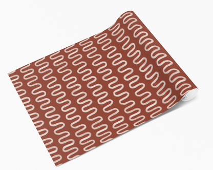 Dark Brown Crinkle Lines Self Adhesive Vinyl