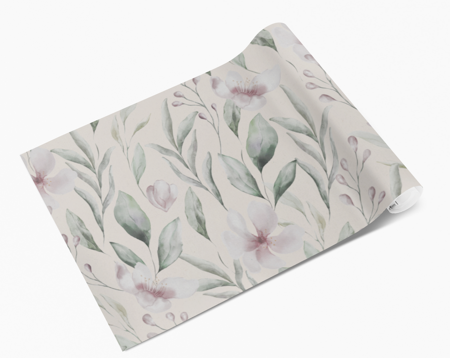 Vintage Crocus Myrtle Florals Self Adhesive Vinyl