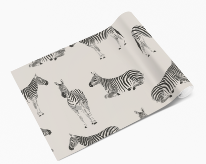 Zebra Print Safari Animal Self Adhesive Vinyl