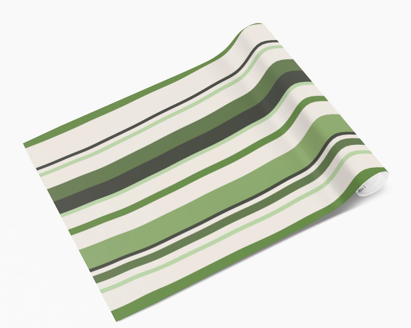 Light Green Gradient Lines Self Adhesive Vinyl