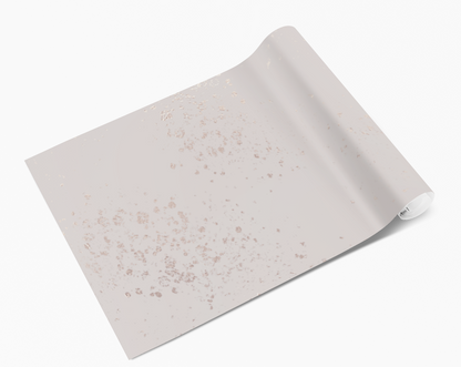 Palest Pink Foil Effect Splatter Self Adhesive Vinyl
