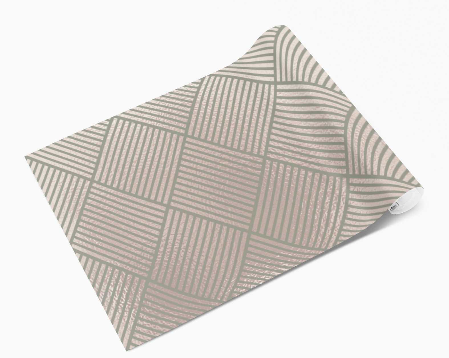 Grey Pink Diamond Lines Pattern Self Adhesive Vinyl