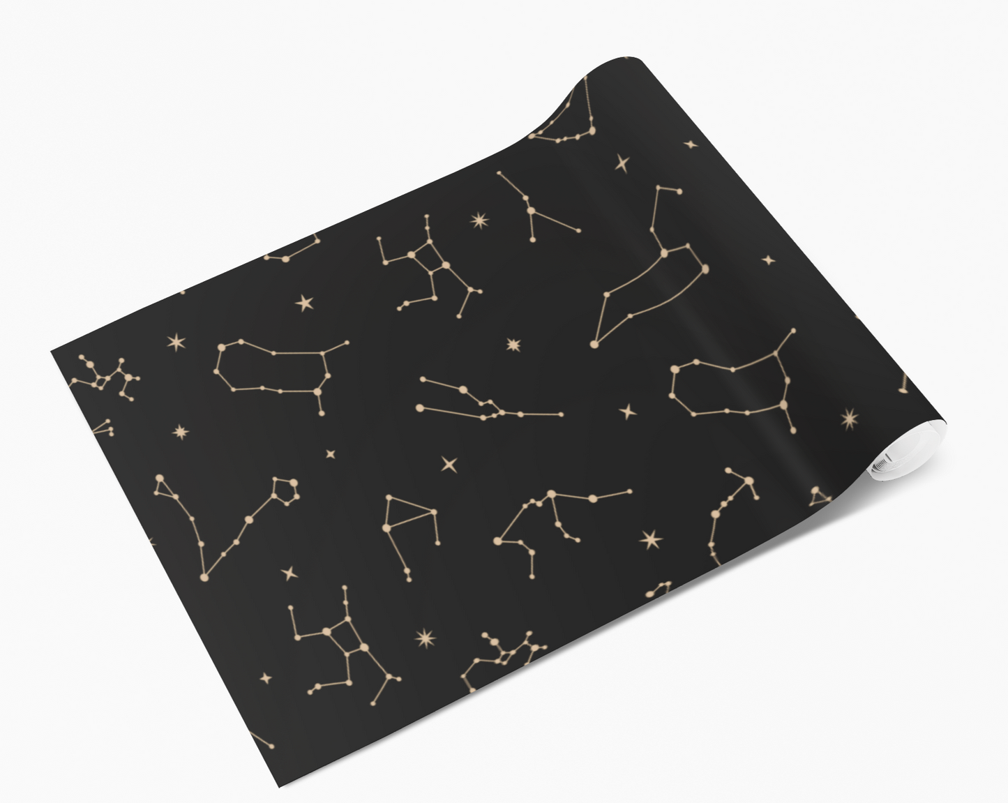 Black Constellations Stars Astrology Vinyl Furniture Sticker