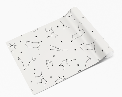 White Constellations Stars Astrology Vinyl Furniture Sticker