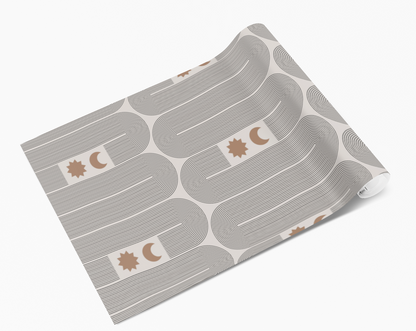Fine Lines Track Moon & Stars Self Adhesive Vinyl