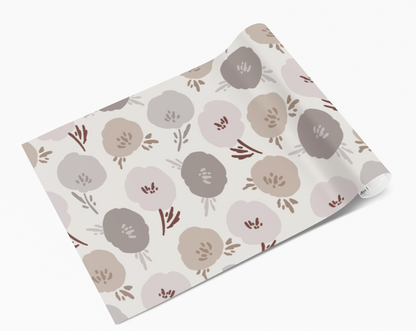 Taupe Dandelions Self Adhesive Vinyl