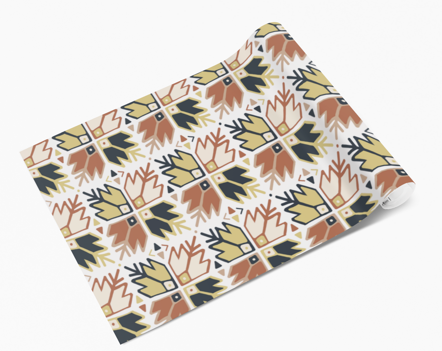 Geometric Arrows Neutral Pattern Self Adhesive Vinyl